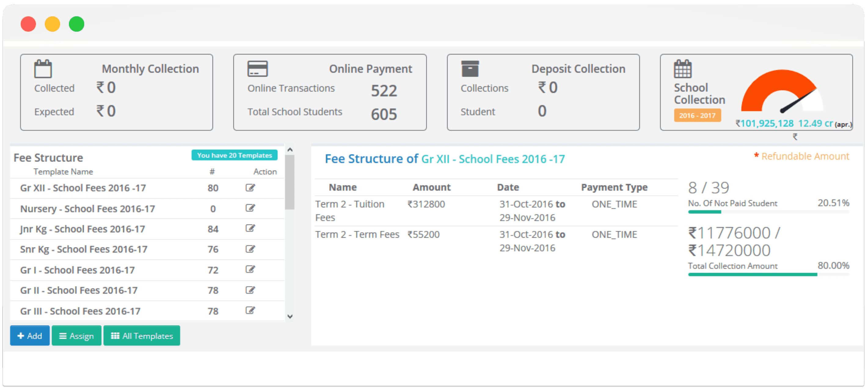 School Fee Management System